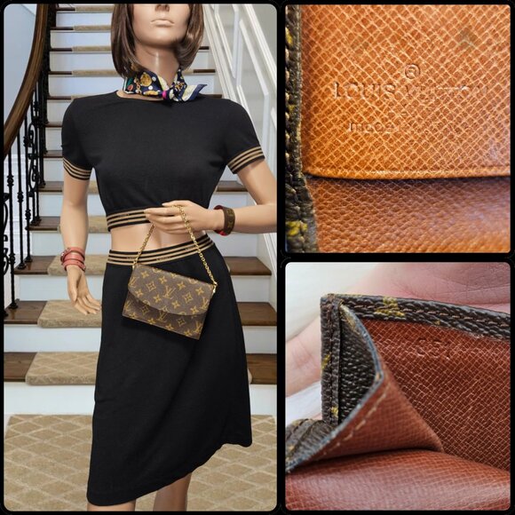 LV Monogram Pochette Rabat 17 Clutch - Picture 3 of 17